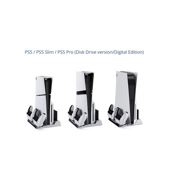 خنک کننده و شارژر دسته PS5/PS5 Slim/Pro دابی TP5-0599B