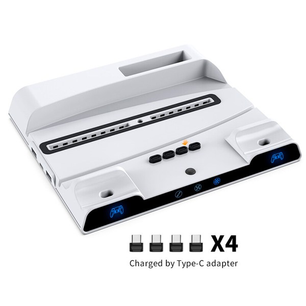 خنک کننده و شارژر دسته PS5/PS5 Slim/Pro دابی TP5-0599B