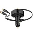 شارژر فندکی 30 وات الدینیو C107