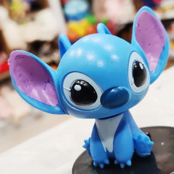 اکشن فیگور طرح Stitch & Angel کد 1879 بسته 10 عددی