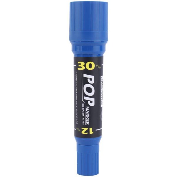 ماژیک معمولی دو سر کد G-135 بسته 6 عددی