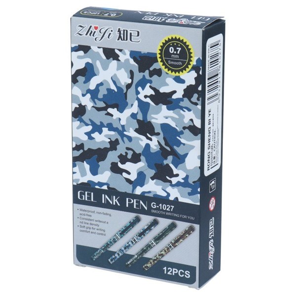 روان نویس ژیجی 0.7 میلی متر G-1027 بسته 12 عددی