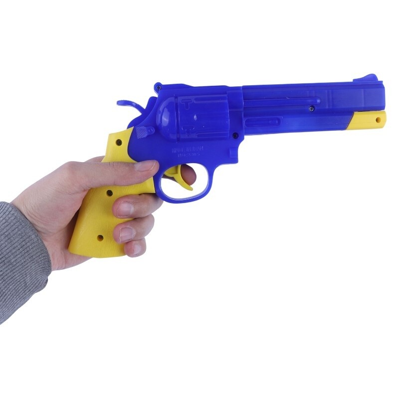 تفنگ هفت تیر اسباب بازی تیر فومی وکیومی راشا کد 3105