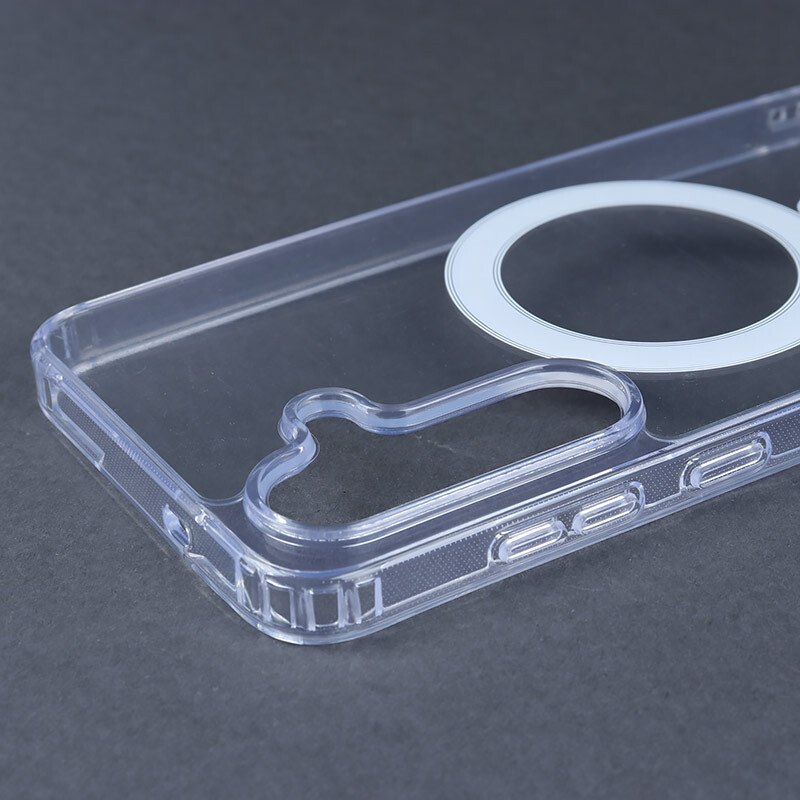 قاب ضد ضربه مگ سیف Clear Case Magnetic سامسونگ Galaxy S25 FE