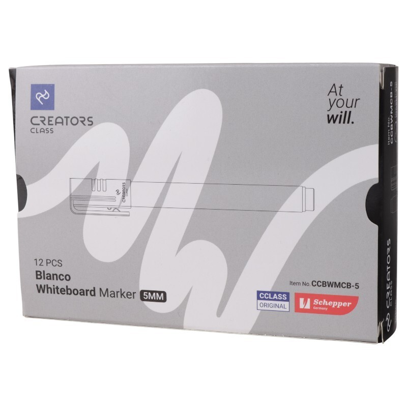 ماژیک وایت برد کریتورز کلاس نوک تخت CCBWMC بسته 12 عددی