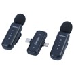 میکروفون یقه ای بی سیم دوتایی ارلدام ET-MC17 Type-C / Lightning