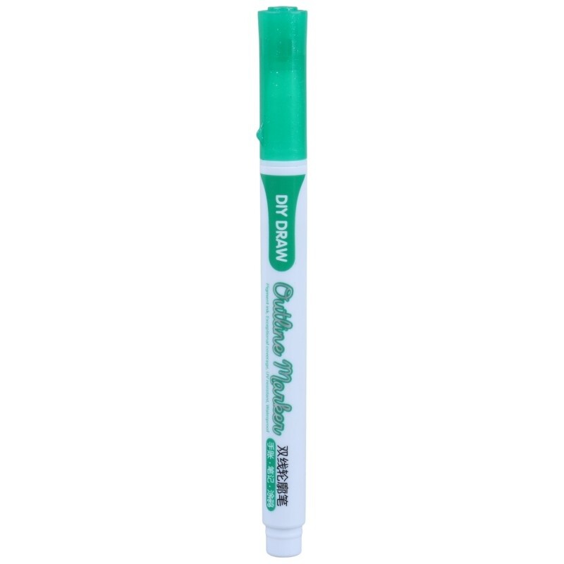 ماژیک لیزری نوک گرد Haoyue F0667-8 بسته 8 عددی