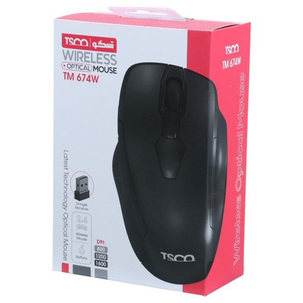 موس بی سیم تسکو TM 674