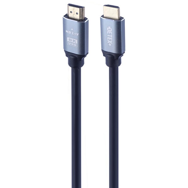کابل HDMI 8K دیتکس پلاس +Detex طول 5 متر