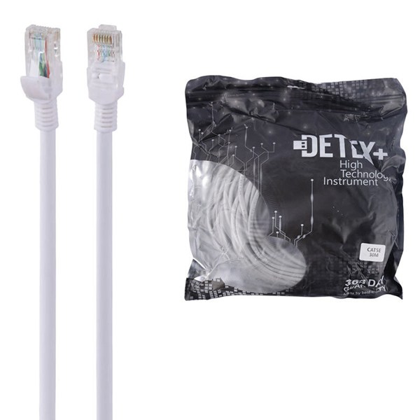 کابل شبکه Cat5e دیتکس پلاس طول 30 متر