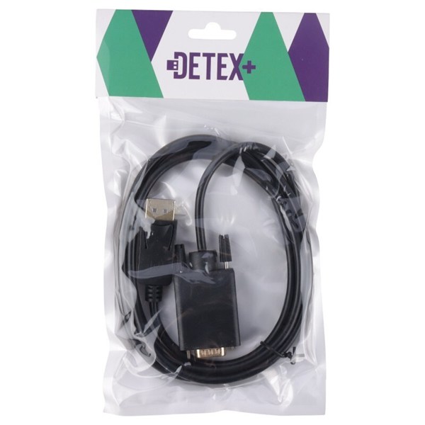 کابل تبدیل Display به VGA دیتکس پلاس +Detex طول 1.8 متر