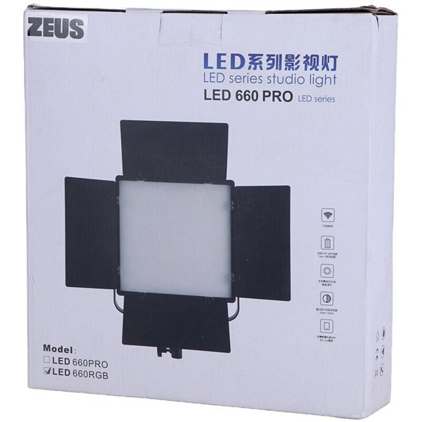 نور ثابت زئوس BK-660 RGB