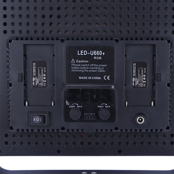 نور ثابت زئوس BK-660 RGB
