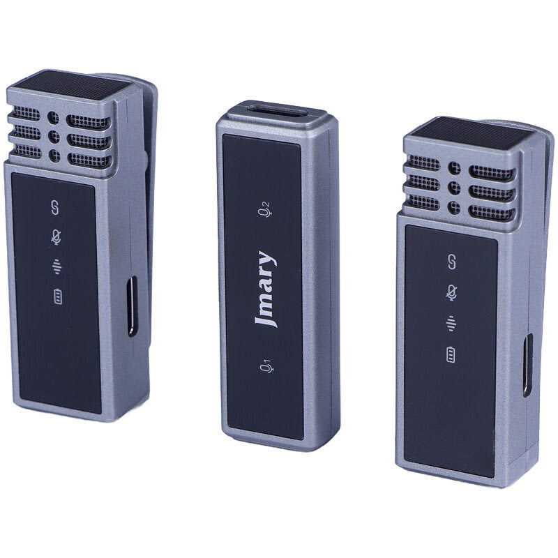 میکروفون یقه ای بی سیم دوتایی جی ماری MW-15 Lightning