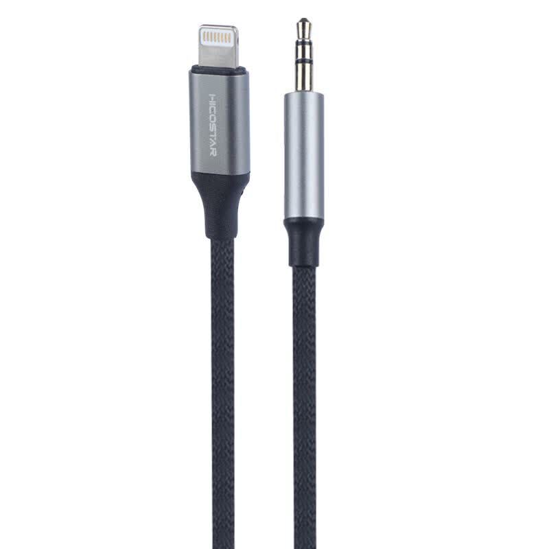 کابل تبدیل Lightning به AUX هایکو استار HS-A402 طول 1 متر