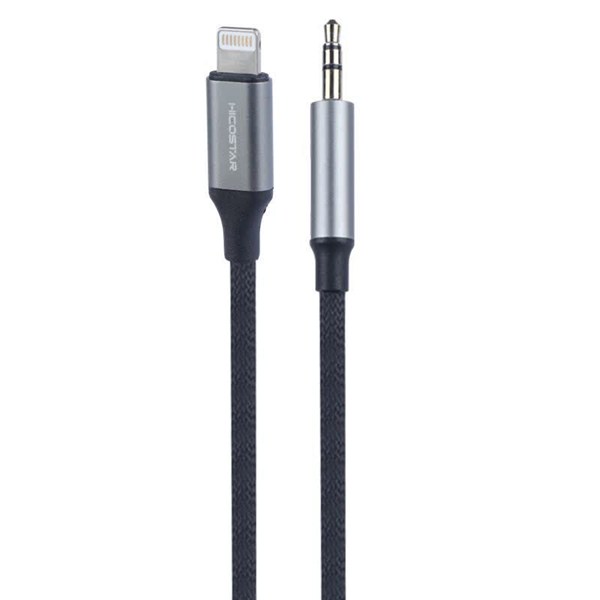 کابل تبدیل Lightning به AUX هایکو استار HS-A402 طول 1 متر