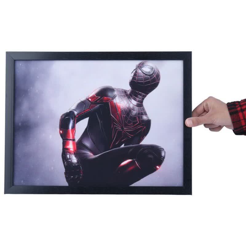 تابلو شاسی طرح Spider-man سایز 30*40 سانتی متر کد 4