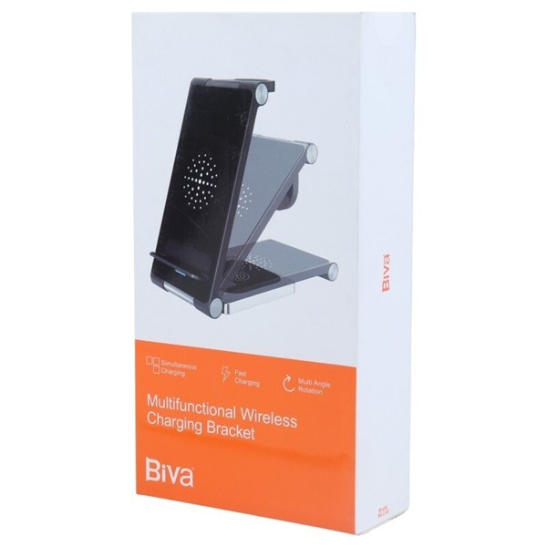 شارژر بی سیم و استند رومیزی Biva WLC-08 15W
