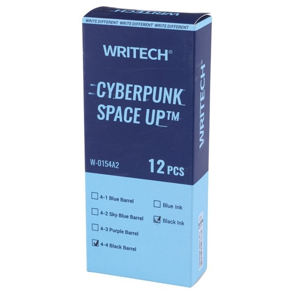 خودکار رایتک 0.5 میلی متر Cyberpunk Space Up W-0154A2 بسته 12 عددی