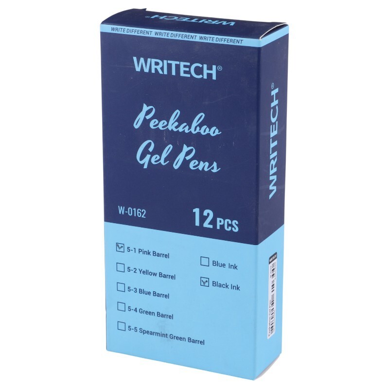 خودکار رایتک 0.7 میلی متر Peekaboo W-0162 بسته 12 عددی