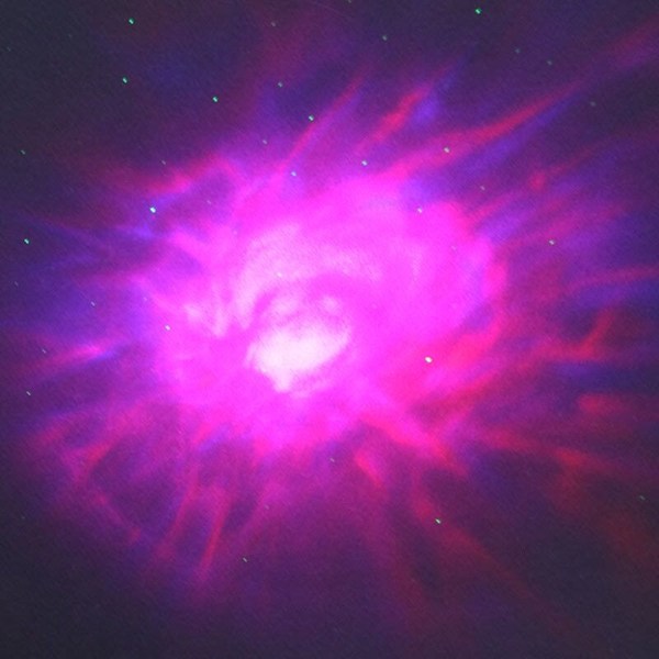 رقص نور گردان کهکشانی طرح آدم فضایی Astronaut Starry Nebula + ریموت کنترل کد 168