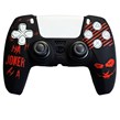 روکش دسته بازی Deadskull PS5 طرح Joker مشکی قرمز
