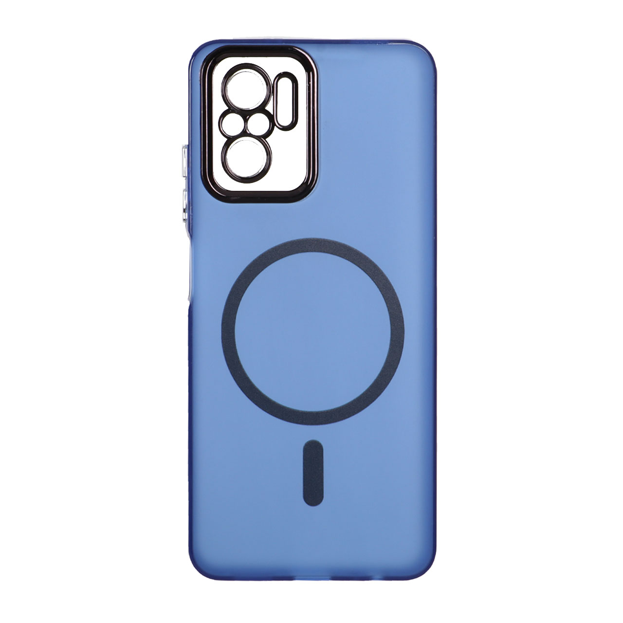 قاب Life Time مات طرح مگ سیف Xiaomi Redmi Note 10 4G / Redmi Note 10S / Poco M5S - آبی