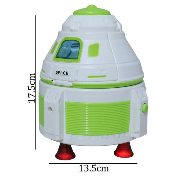 ست اسباب بازی فضانورد موزیکال Rocket Aerospace Toy NO.80164