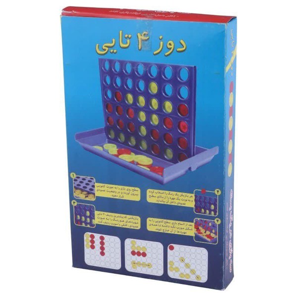 بازی فکری دوز 4 تایی و منچ و مار پله شایان تویز
