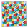 بازی فکری منچ و مارپله مقوایی 22×22 سانتی متر شایان تویز