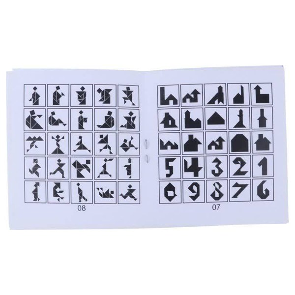 بازی فکری تانگرام 14 تکه 2 نفره شایان تویز کد 60
