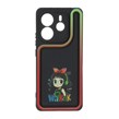 قاب Solid Case منحنی LUCKY طرح دار Xiaomi Redmi Note 14 4G - کد 297