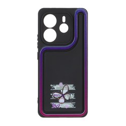 قاب Solid Case منحنی LUCKY طرح دار Xiaomi Redmi Note 14 4G - کد 300