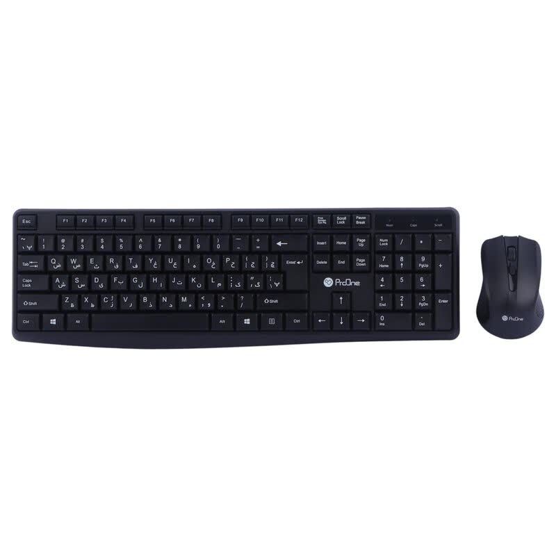 کیبورد و موس بی سیم پرووان PMK25W