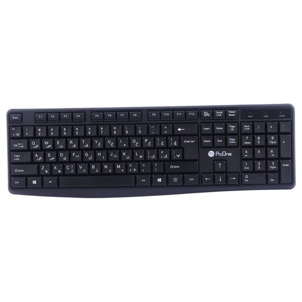 کیبورد و موس بی سیم پرووان PMK25W