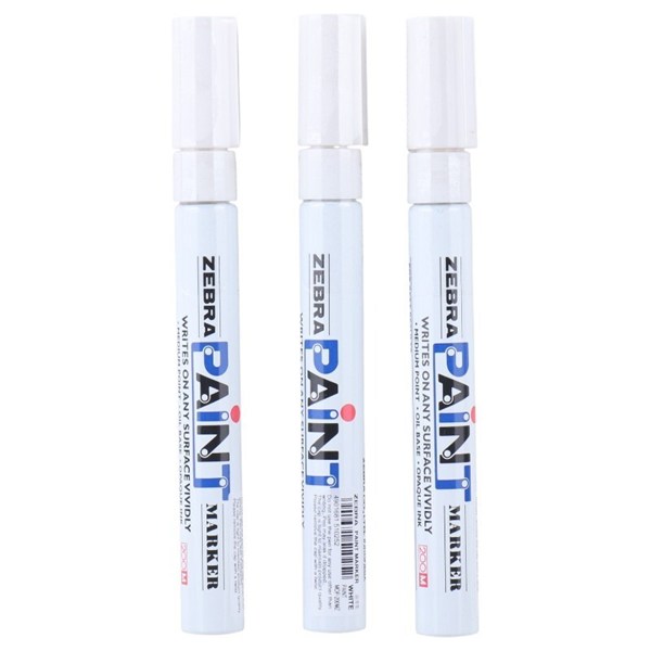 ماژیک متال مارکر زبرا نوک گرد MOP-200MZ-W