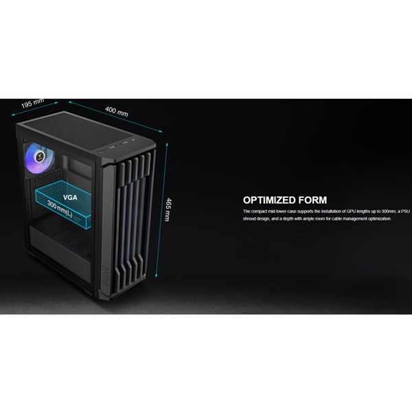 کیس کامپیوتر گیم دیاس AURA GC11