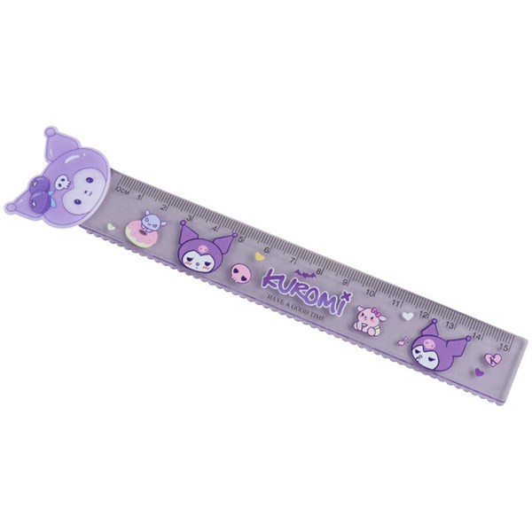 خط کش پلاستیکی طرح عروسکی LB-9525 15cm