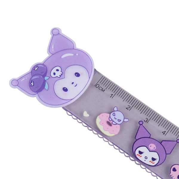 خط کش پلاستیکی طرح عروسکی LB-9525 15cm