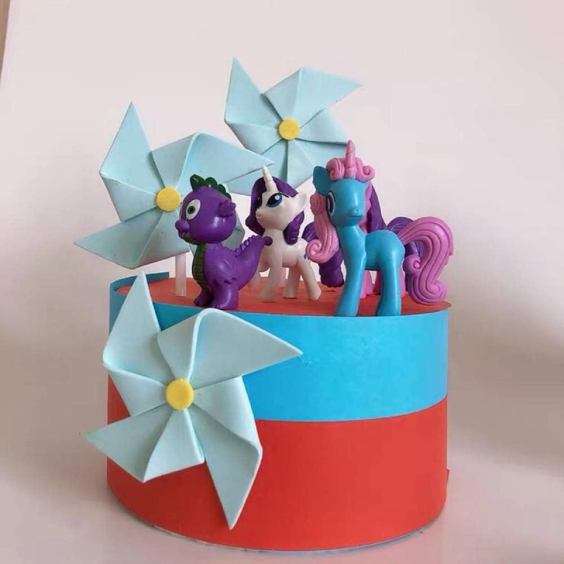 اکشن فیگور طرح My Little Pony کد 1094/2416 بسته 12 عددی