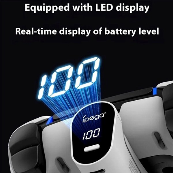 باتری و شارژر دسته بازی ipega PG-P5042 2000mAh