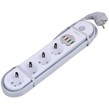 چند راهی 4 خانه الدینیو SE1 با کابل 2 متری + شارژر USB و Type-C