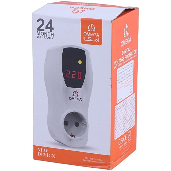 محافظ برق کولر گازی ارت دار امگا G1100