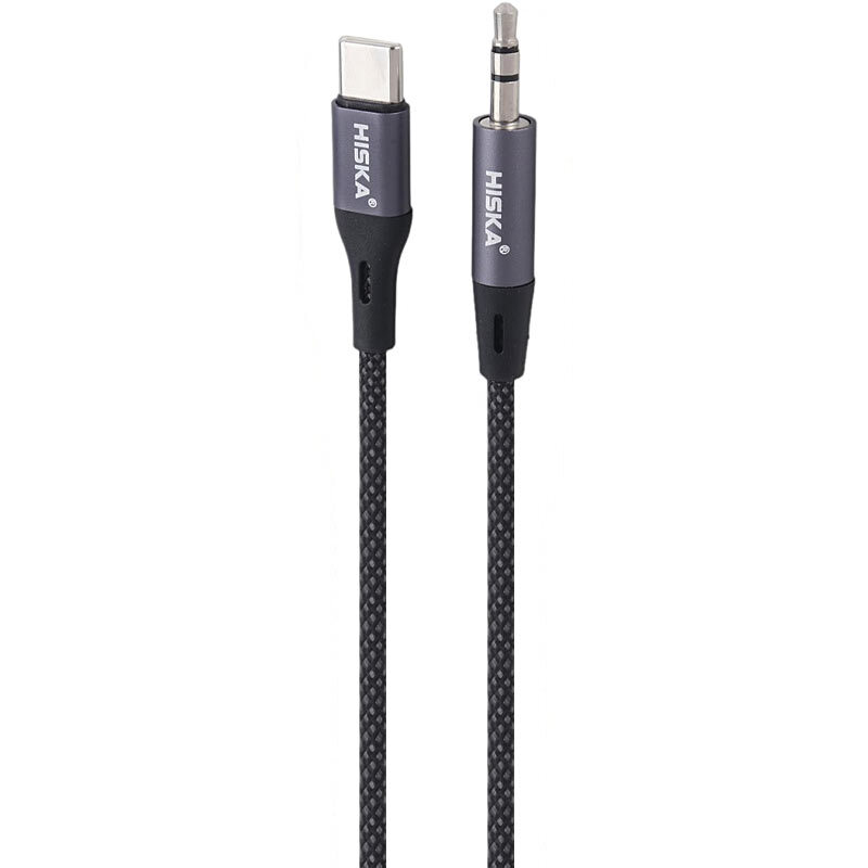 کابل تبدیل Type-C به AUX هیسکا W45 طول 1 متر