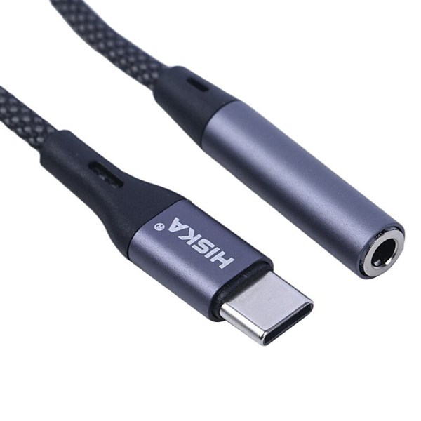 تبدیل Type-C به جک 3.5 میلی متری هیسکا W47