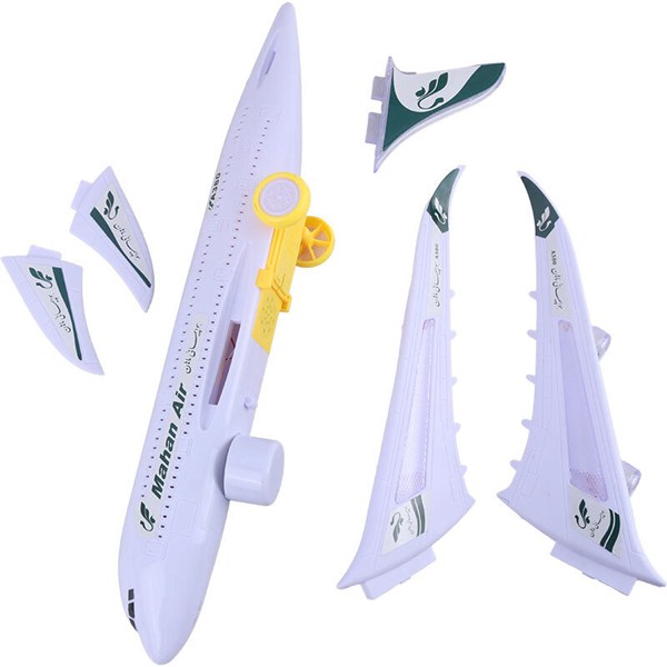 اسباب بازی هواپیما موزیکال چرخشی Mahan A380 کد MH130-330