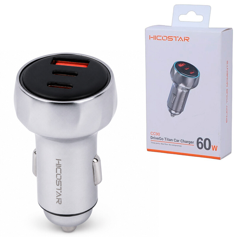 شارژر فندکی 45 وات هایکو استار CC90