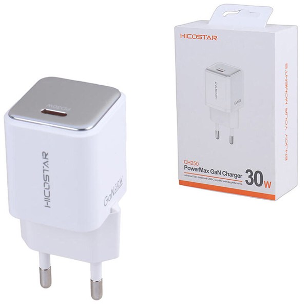 شارژر دیواری 30 وات هایکو استار CH250 GaN PD 3A