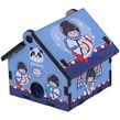 تراش چوبی مخزن دار طرح فضانورد پارسام بسته 6 عددی