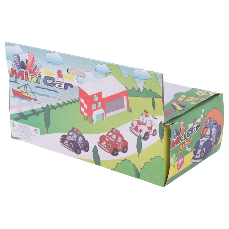 ماشین اسباب بازی فولکس Mini Car کد 201648 بسته 3 عددی